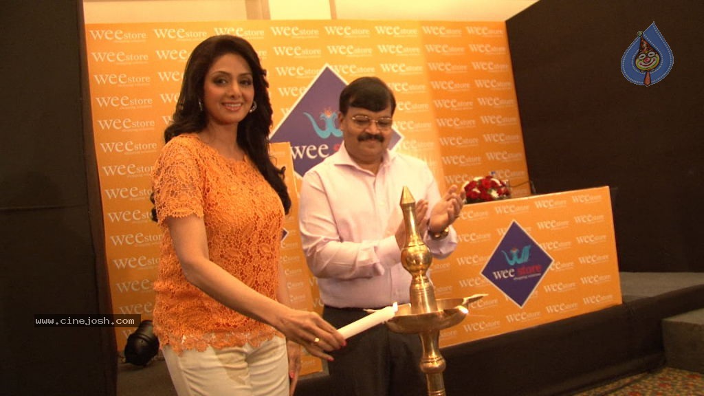 Sridevi as Wee Store Brand Ambassador - 23 / 37 photos