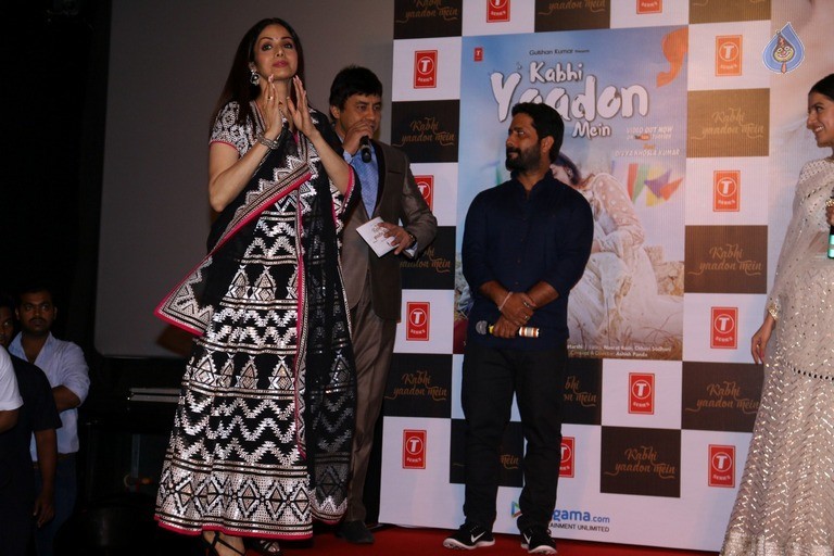 Sridevi at Kabhi Yaadon Mein Song Launch - 3 / 42 photos