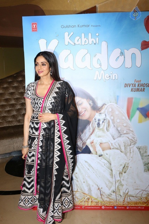 Sridevi at Kabhi Yaadon Mein Song Launch - 40 / 42 photos