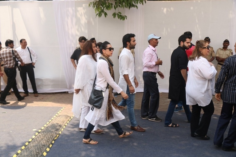 Sridevi Condolence Meet - Celebs Visit Celebrations Club Set 2 - 17 / 38 photos