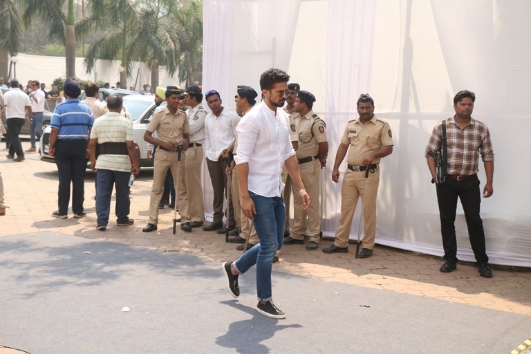Sridevi Condolence Meet - Celebs Visit Celebrations Club Set 2 - 27 / 38 photos