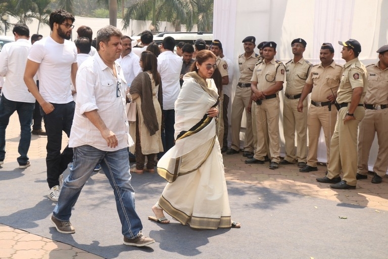 Sridevi Condolence Meet - Celebs Visit Celebrations Club Set 2 - 34 / 38 photos