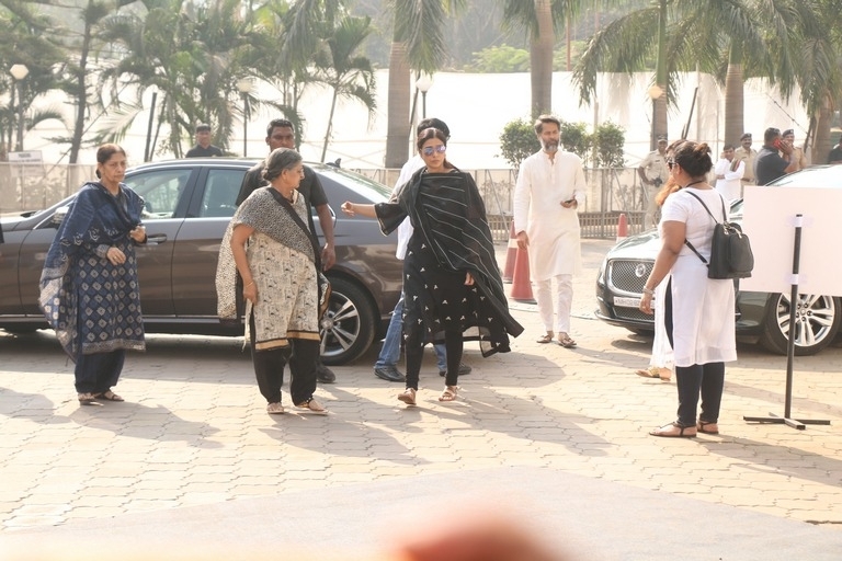Sridevi Condolence Meet - Celebs Visit Celebrations Club - 1 / 15 photos
