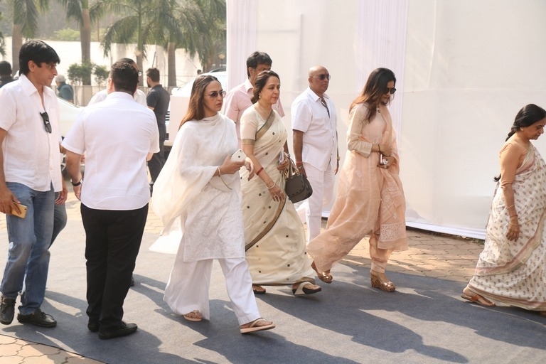 Sridevi Condolence Meet - Celebs Visit Celebrations Club - 11 / 15 photos