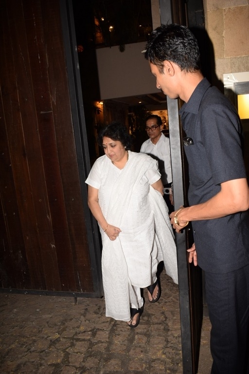 Sridevi Death - Celebs Visit Anil Kapoor Set 5 - 14 / 14 photos
