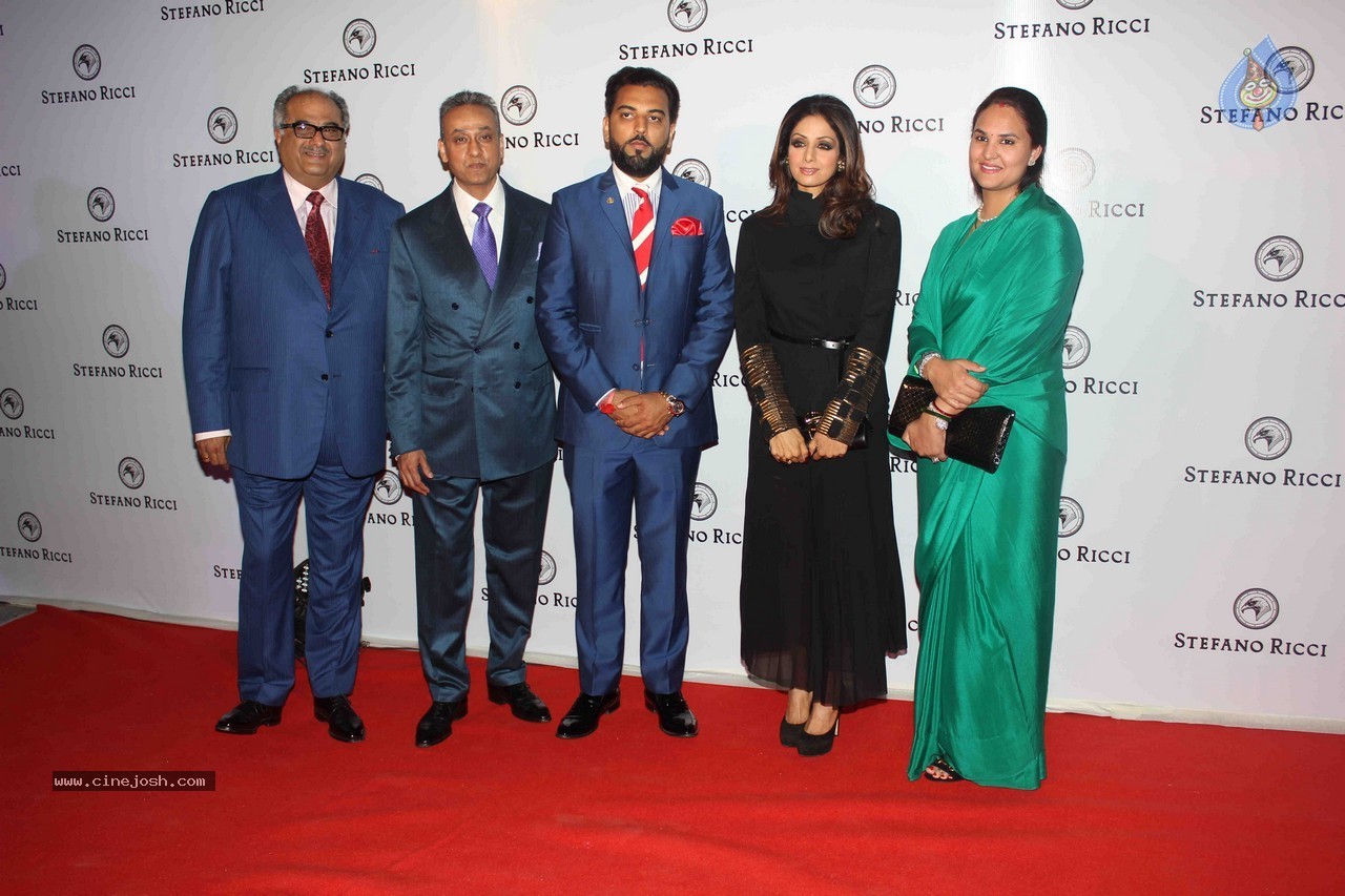 Sridevi Family at Stefano Ricci Flagship Store Launch - 7 / 29 photos