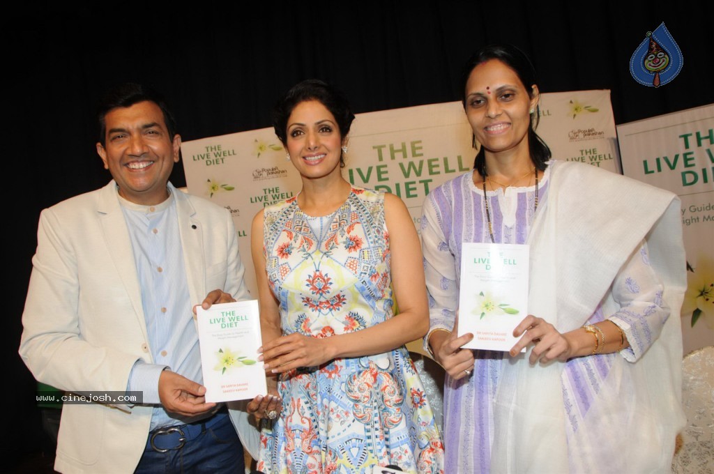 Sridevi Launches The Live Well Diet Book - 45 / 59 photos