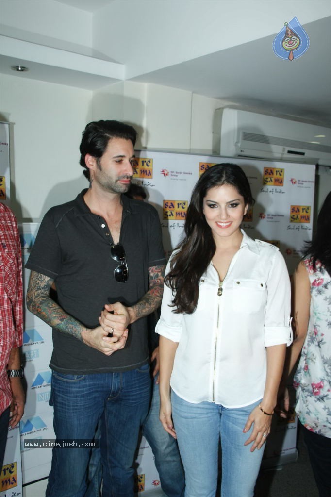 Sunny Leone at Saregama Wap Portal PM - 13 / 26 photos