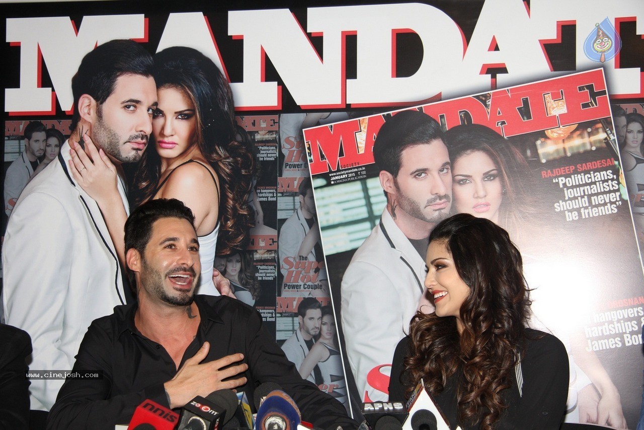 Sunny Leone Launches Mandate Jan Issue - 18 / 21 photos