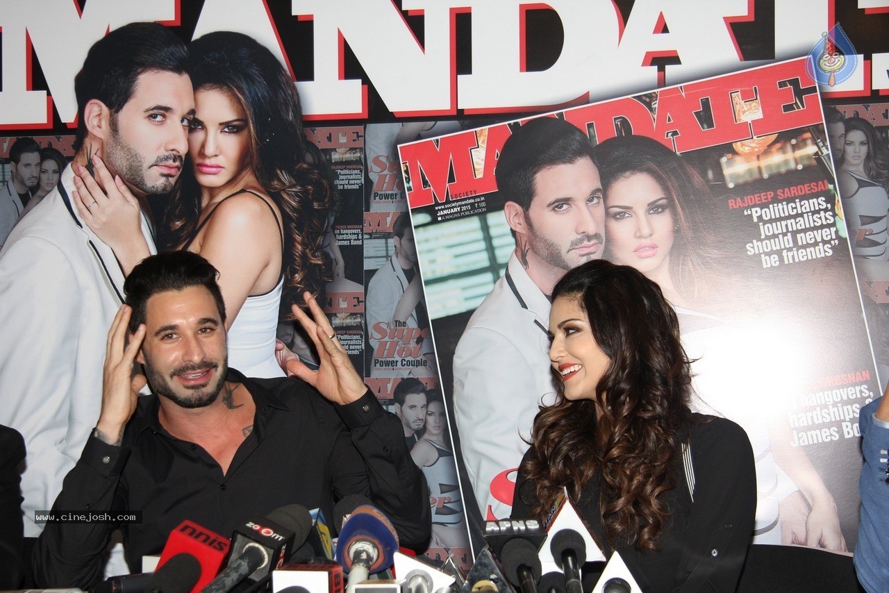 Sunny Leone Launches Mandate Jan Issue - 20 / 21 photos