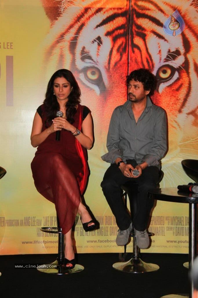 Tabu at Life Of Pi Press Meet - 45 / 46 photos