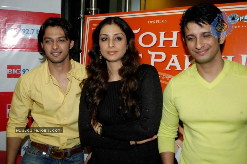 Tabu At Toh Baat Pakki Movie Promotions At BIG FM Studios - 9 / 20 photos