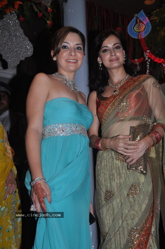 Top Bolly Celebs at Laila Khan's Wedding Reception - 24 / 56 photos