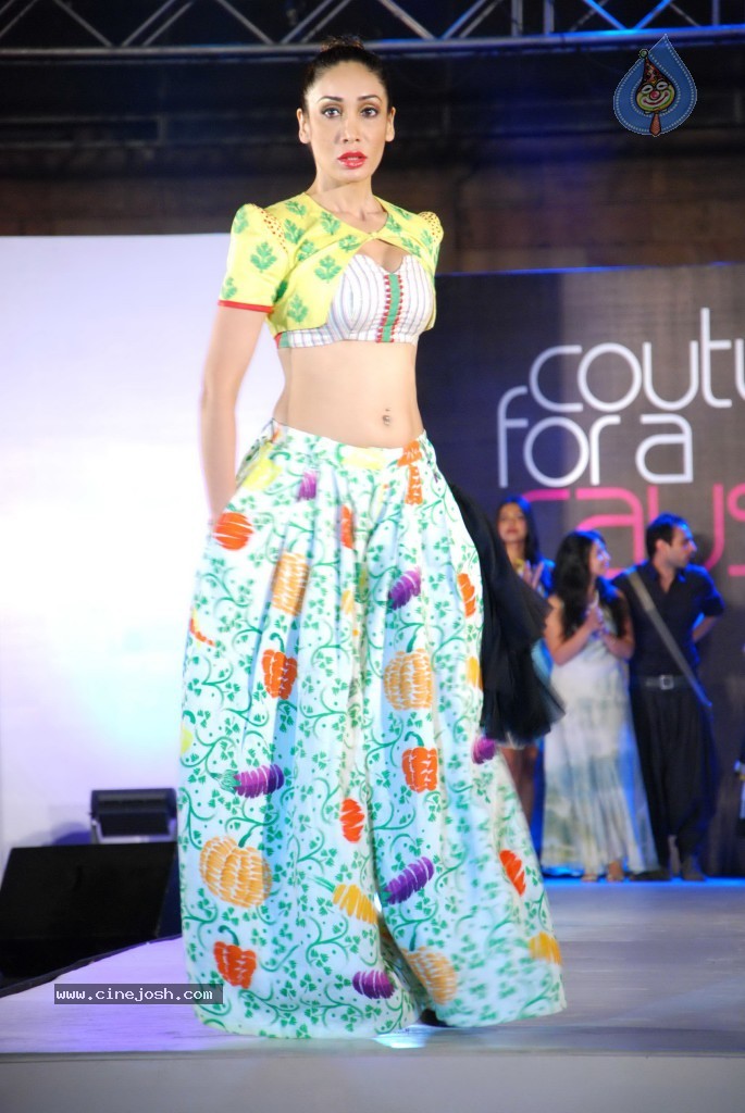 Vicky Donor Stars at Couture for Cause Fashion Show - 36 / 61 photos