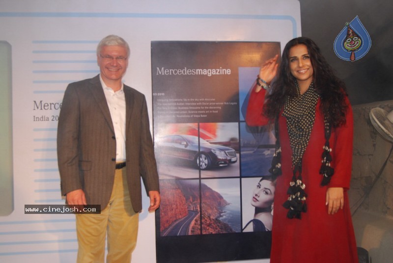 Vidya Balan Launches Mercedes Magazine - 6 / 65 photos