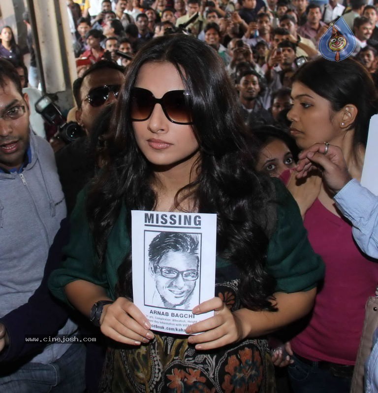 Vidya Balan Promotes Kahani Movie - 7 / 16 photos
