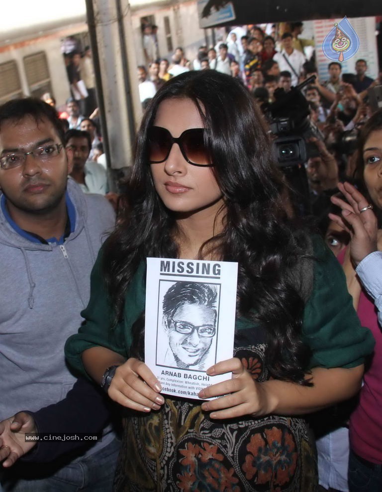 Vidya Balan Promotes Kahani Movie - 14 / 16 photos