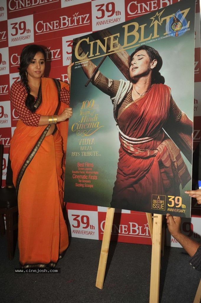 Vidya Balan Unveils Cine Blitz 39th Anniversary Issue - 8 / 57 photos