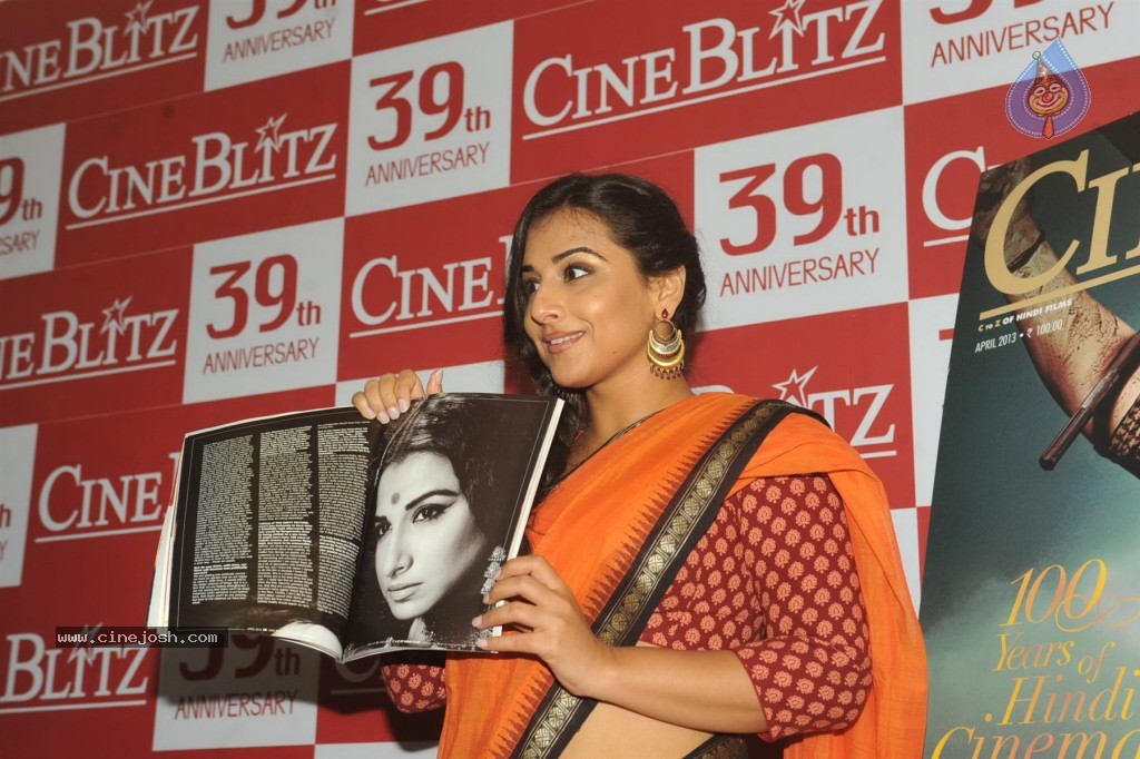 Vidya Balan Unveils Cine Blitz 39th Anniversary Issue - 16 / 57 photos