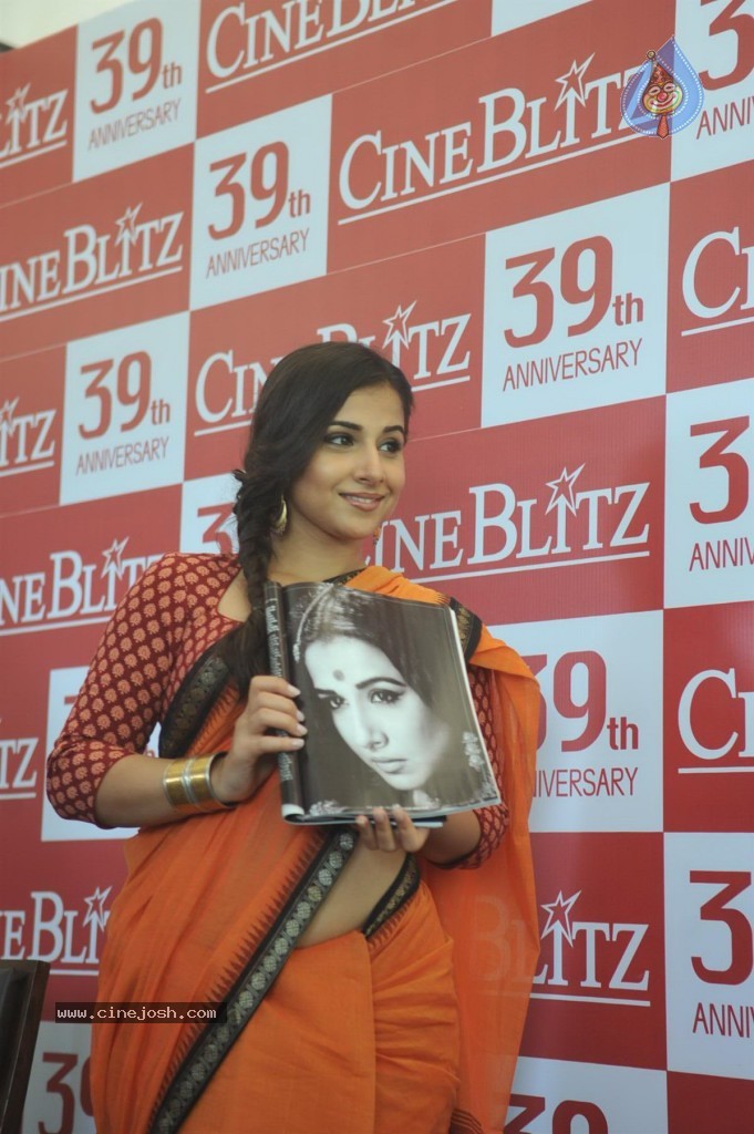Vidya Balan Unveils Cine Blitz 39th Anniversary Issue - 29 / 57 photos