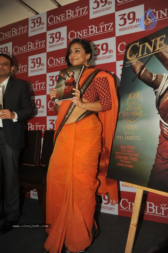 Vidya Balan Unveils Cine Blitz 39th Anniversary Issue - 44 / 57 photos