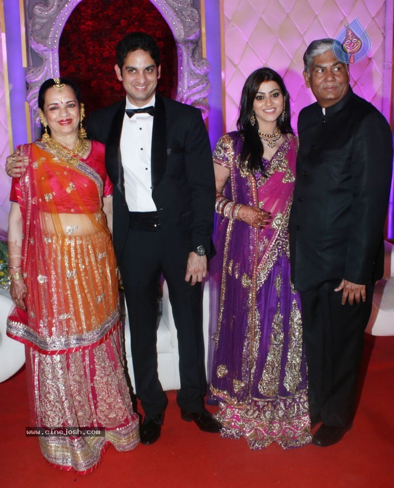 Vikaas Kalantri and Priyanka Chibber Wedding Reception - 4 / 148 photos