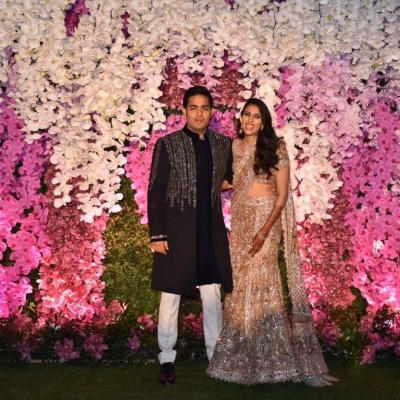 Akash Ambani and Shloka Mehta Reception - 13 of 21