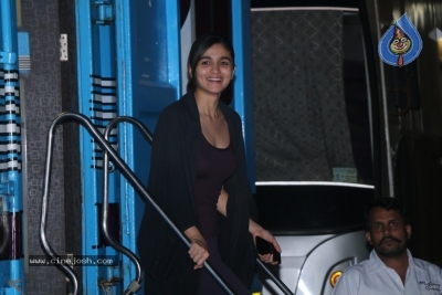 Alia Bhatt Spotted At Mehboob Studio - 1 of 8