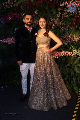 Anushka And Virat Wedding Celebration In Mumbai Set 1 - 39 of 84