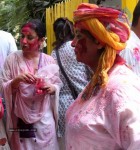 Bolly Celebs at Holi Celebrations - 94 of 103