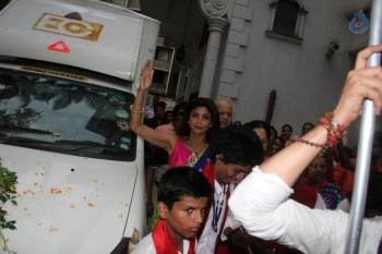 Bollywood Celebrities at Ganpati Visarjan - 45 of 48