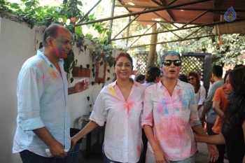 Bollywood Celebrities at Holi Celebrations - 7 of 84