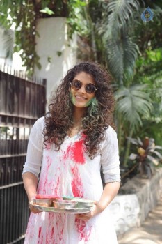 Bollywood Celebrities at Holi Celebrations - 22 of 84