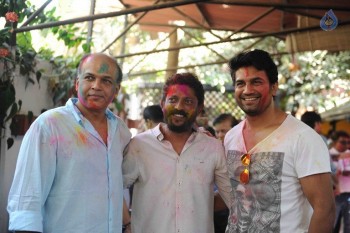 Bollywood Celebrities at Holi Celebrations - 36 of 84