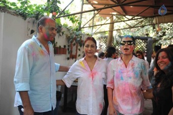 Bollywood Celebrities at Holi Celebrations - 37 of 84