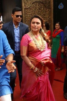 Bollywood Celebrities Attend Durga Pooja - 6 of 41