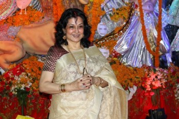 Bollywood Celebrities Attend Durga Pooja - 25 of 41