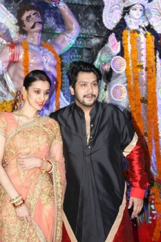 Bollywood Celebrities Attend Durga Pooja - 29 of 41