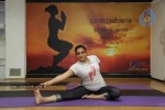 Bollywood Celebs Celebrates International Yoga Day - 59 of 76