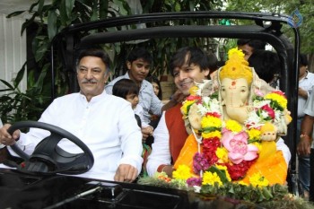 Bollywood Stars at Ganpati Visarjan Event - 6 of 31