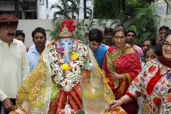 Bollywood Stars at Ganpati Visarjan Event - 30 of 31