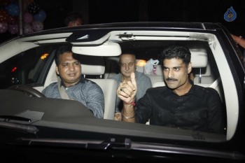 Celebrities at Amitabh Bachchan Hosted Diwali 2015 Party 1 - 27 of 106