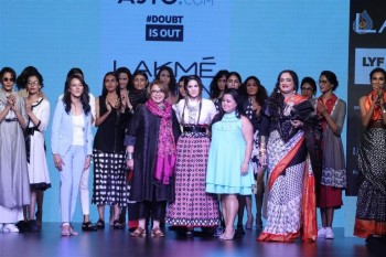 Celebrities at LFW Summer Resort 2016 - 33 of 61