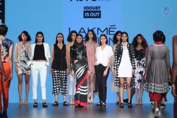 Celebrities at LFW Summer Resort 2016 - 57 of 61