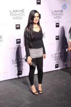 Celebrities at Manisha Malhotra LFW 2016 Show - 52 of 52