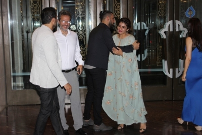 Celebrities at Zaheer Khan Engagement Party - 3 of 43
