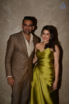 Celebrities at Zaheer Khan Engagement Party - 27 of 43