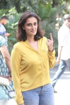 Celebrities Cast Their Vote in BMC Election 2017 - 1 of 54