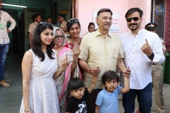 Celebrities Cast Their Vote in BMC Election 2017 - 4 of 54