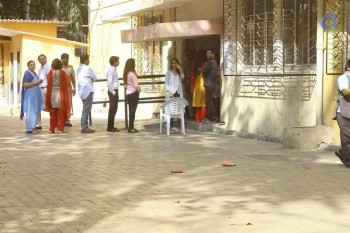Celebrities Cast Their Vote in BMC Election 2017 - 44 of 54